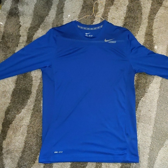 Men's Nike Lacrosse long sleeve Dri-Fit shirt - Picture 5 of 5